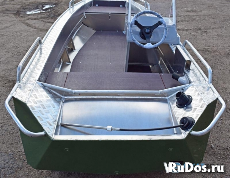 Купить лодку (катер) Wyatboat-390 У с консолью изображение 6