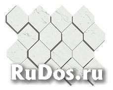 Atlas Concorde Marvel Carrara Pure Mosaico Esagono 3D керамогранит (35,3 x 28,2 см) (AS4A) фото