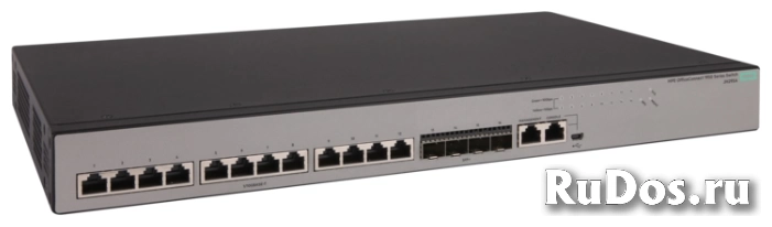 Коммутатор Hewlett Packard Enterprise OfficeConnect 1950 12XGT 4SFP+ Switch фото