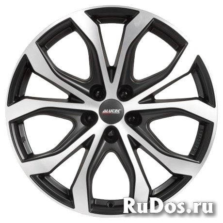 Колесный диск Alutec W10X 8.5x19/5x120 D74.1 ET40 Racing Black Front Polished фото