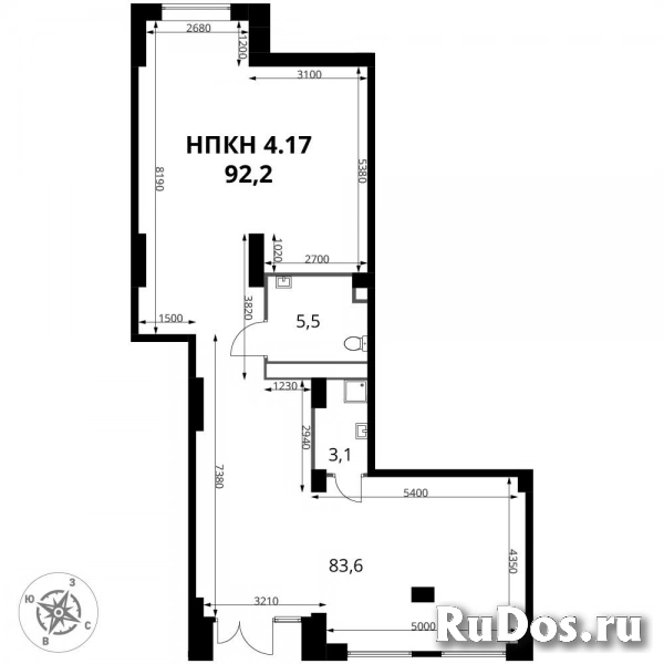 Продам коммерческую недвижимость 92 м2 изображение 3