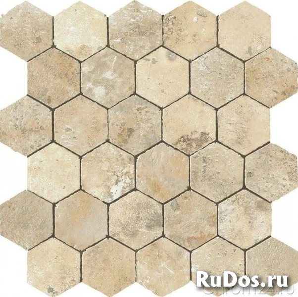 Atlas Concorde Aix Honeycomb Tumbled Blanc керамогранит (31 x 30 см) (A0UA) фото