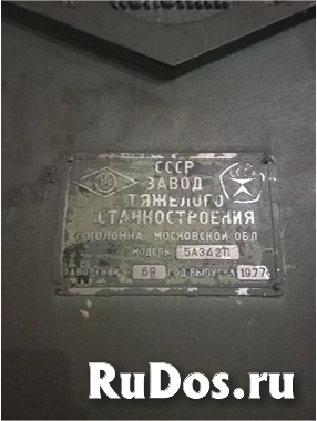 Зубофрезерный вертикальный станок, модель 5А 342П (Л7) изображение 3