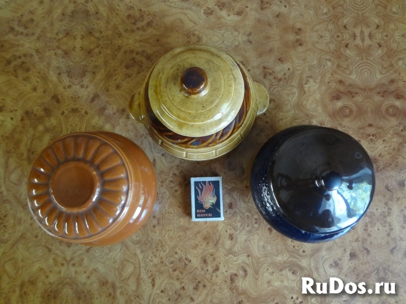 Горшочки керамические для жаркого изображение 3