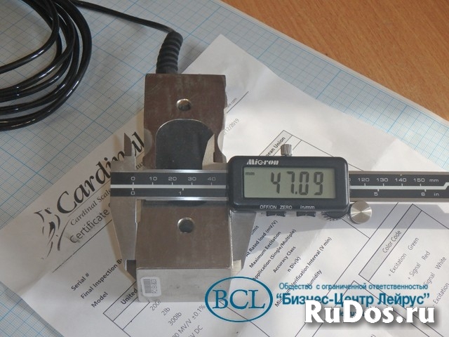 Тензодатчик Сardinal SP-200Lm sp200lm loadcell 200lb 90kg C3 изображение 5