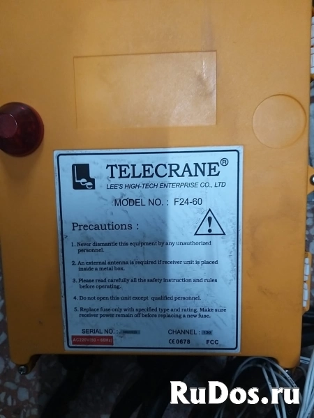Радиоуправление "Telecrane" F24-60 Double Joystick изображение 5