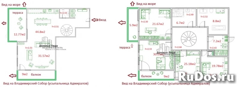 Продам 4 комнатную квартиру 276 м2 изображение 4