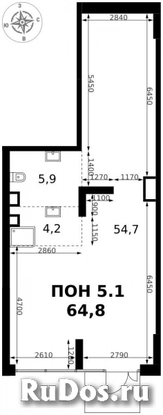 Продам коммерческую недвижимость 64.8 м2 изображение 3