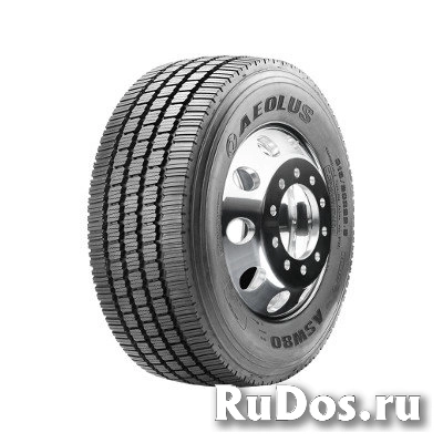 Грузовые шины Aeolus ASW80 315/80 R22.5 TL PR18 154/151 M Зимняя Рулевая M+S фото