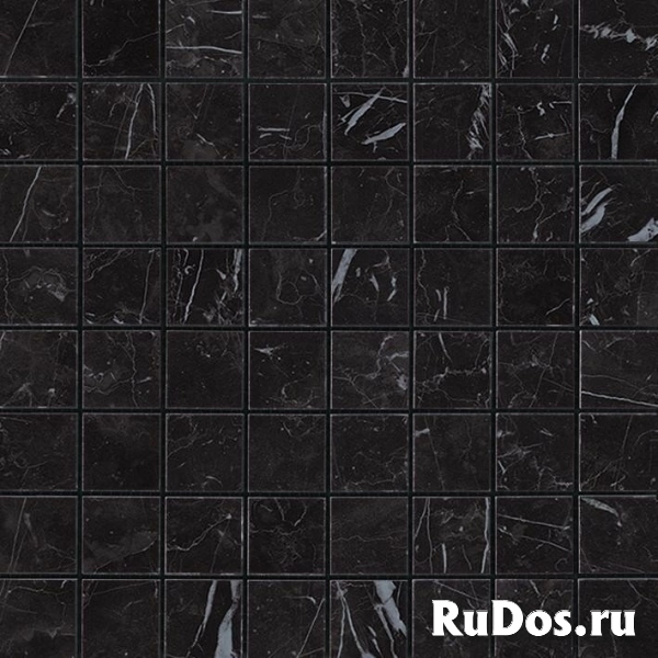 Плитка Atlas Concorde Marvel Stone Marvel Nero Marquina Mosaico Matt AS3Z фото