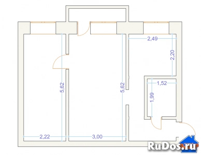 Продам 2 комнатную квартиру 44 м2 изображение 9