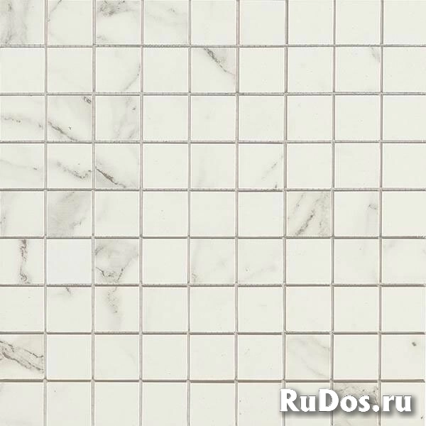 Мозаика Marazzi Italy Allmarble Statuario Mosaico MMPZ 30x30 глянцевая фото