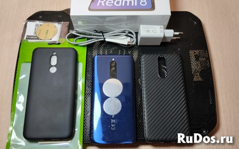 Xiaomi Redmi 8 4/64 гб сапфировый синий RU изображение 3