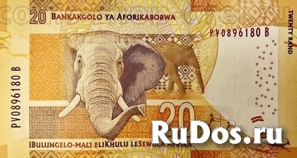 Банкнота 20 ранд, ЮАР фотка
