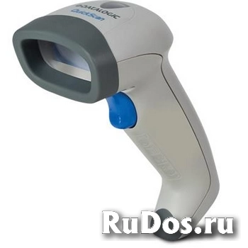 Сканер штрих-кода Datalogic QuickScan Imager QD2430, 2D, белый, RS232 с подставкой фото