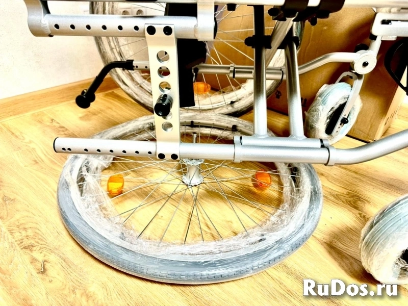 Инвалидная коляска Новая Складная + Доставка изображение 7