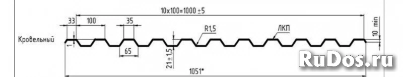 Автоматическая линия для производства профнастила С21 изображение 3