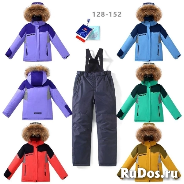 Детские комбинезоны с мехом оптом. Размеры 122-164 объявление Детские комбинезоны с мехом оптом. Размеры 122-164 фотка