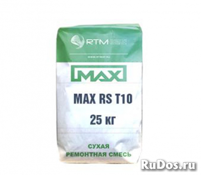 Смесь ремонтная MAX RS T10 безусадочная быстротвердеющая тиксотро фото