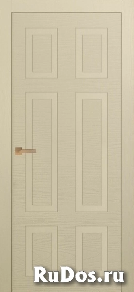 Дверь Фрамир DUET 9 ПГ Цвет:Ясень Антично-белый/ Дуб Антично-белый фото