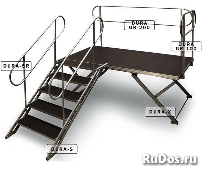 Dura Truss Dura-X Stage module Складной модульный сценический элемент (подиум) фото