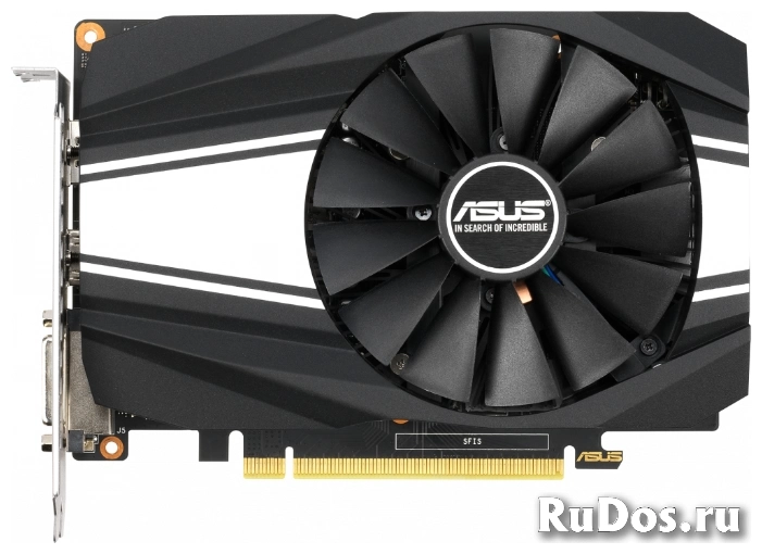 Видеокарта ASUS PHOENIX GeForce GTX 1660 1530MHz PCI-E 3.0 6144MB 8002MHz 192 bit DVI DisplayPort HDMI HDCP OC фото