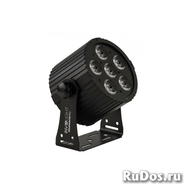 Involight SLIMPAR612PRO- Светодиодный прожектор 6 x12Вт. RGBWA/UV 6-в-1 мультичип. фото