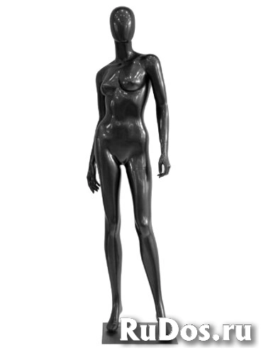 Манекен женский черный глянцевый FBLA-CH1 фото