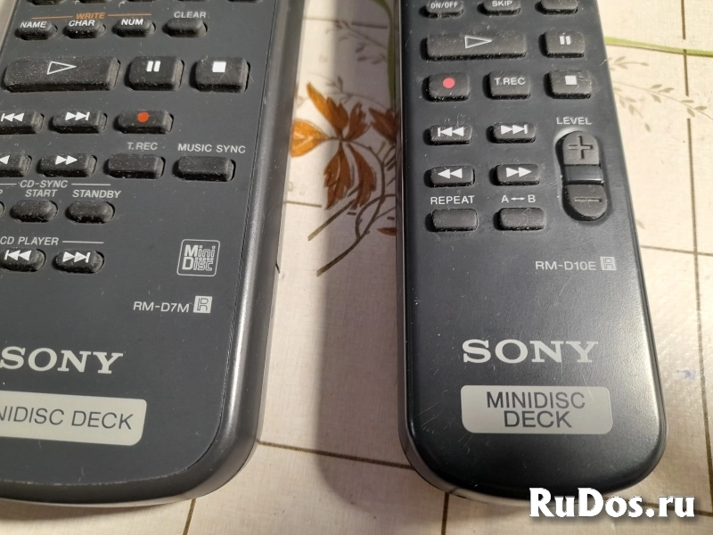 ⁣Пульты SONY  для  минидисковых  дек изображение 8
