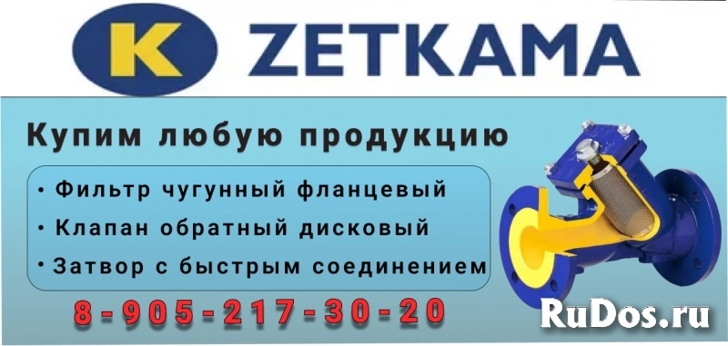 Куплю Фильтр чугунный фланцевый с магнитной вставкой.Zetkama фото