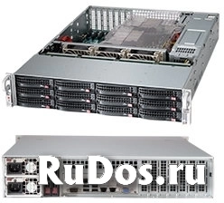 Корпус Supermicro CSE-826BE1C-R920LPB Chassis Rack 2U / 12x3.5quot; hot-swap SAS / SATA / 920W фото