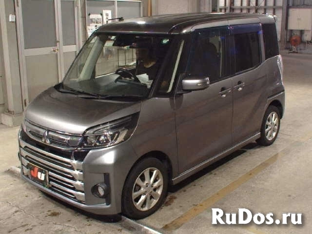 Микровэн кей-кар Mitsubishi EK Space кузов B11A минивэн Custom G изображение 4