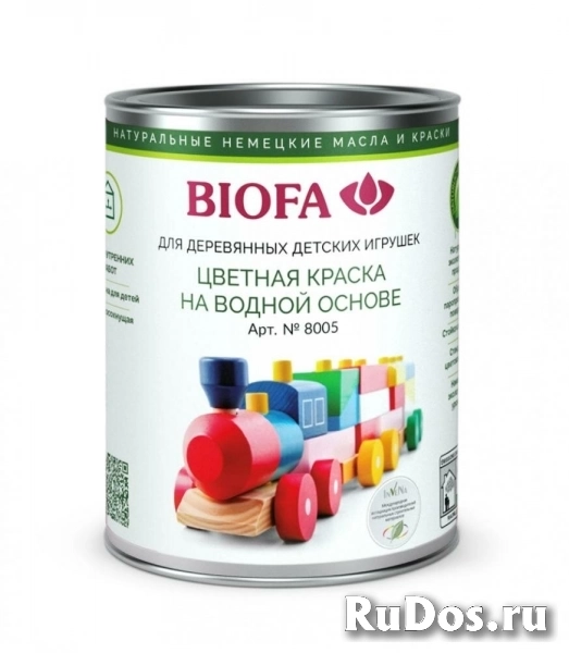 Biofa 8005 Краска для деревянных игрушек 10л фото