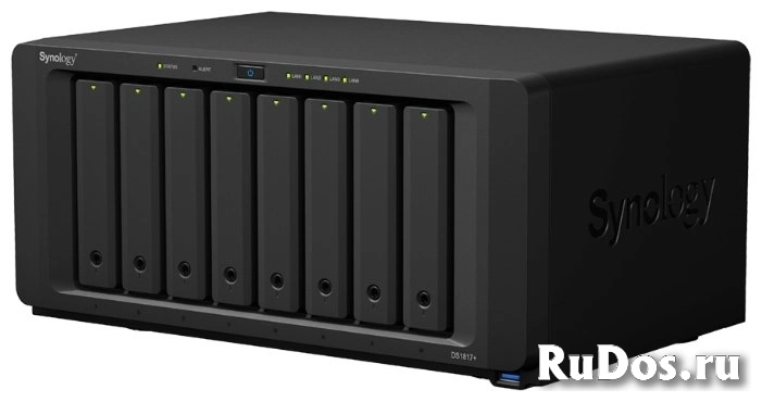 Сетевой накопитель (NAS) Synology DS1817+ 8Gb фото