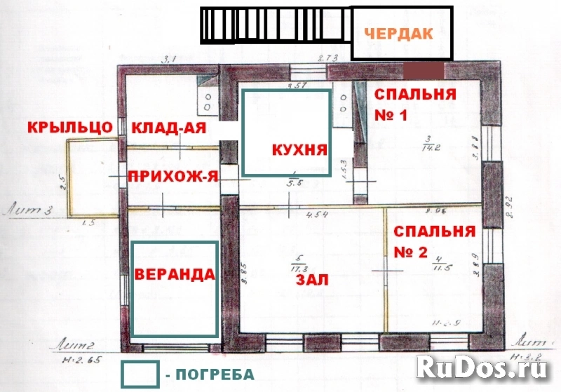 Дом с землей в центре от собственника изображение 9