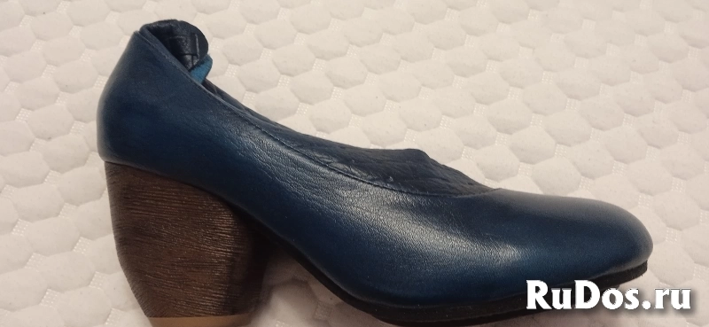 Женские туфли из натуральной кожи р, 37-37, 5-новые изображение 4