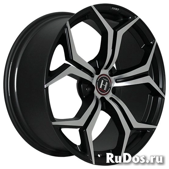 Колесный диск Harp Y-50 9x20/5x112 D66.6 ET42 Satin Black Machined фото