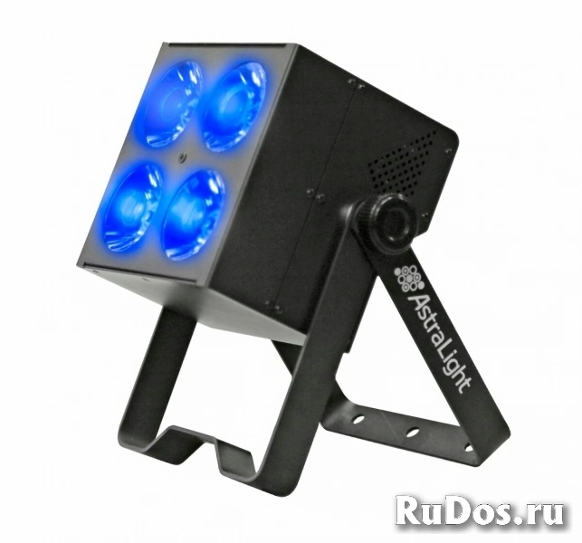AstraLight BEAM04 мини-прожектор в квадратном корпусе LED PAR 15 Вт x 4 (4-in-1 RGBW) фото