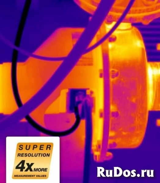 Технология Testo SuperResolution/дооснащение для тепловизоров Testo фото