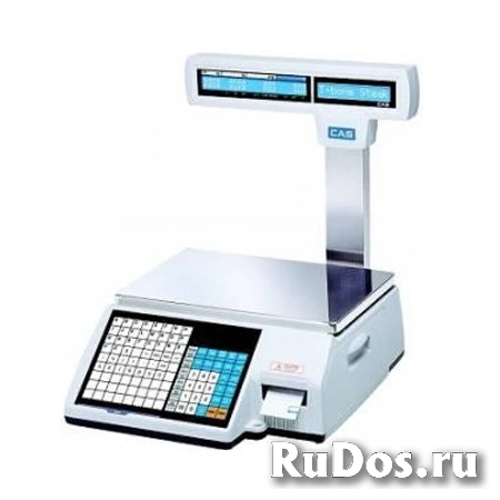 Весы торговые CAS CL-5000-15P с печатью этикеток фото