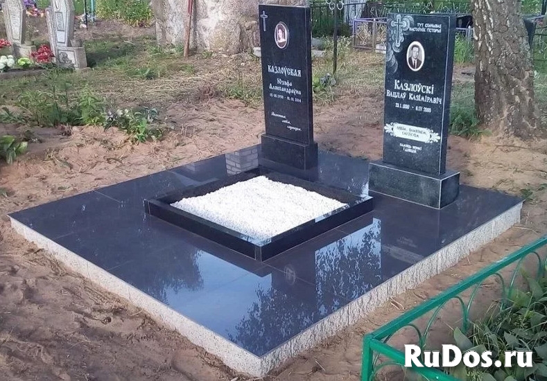 Благоустройство на кладбище Воронеж, благоустройство могил в изображение 3
