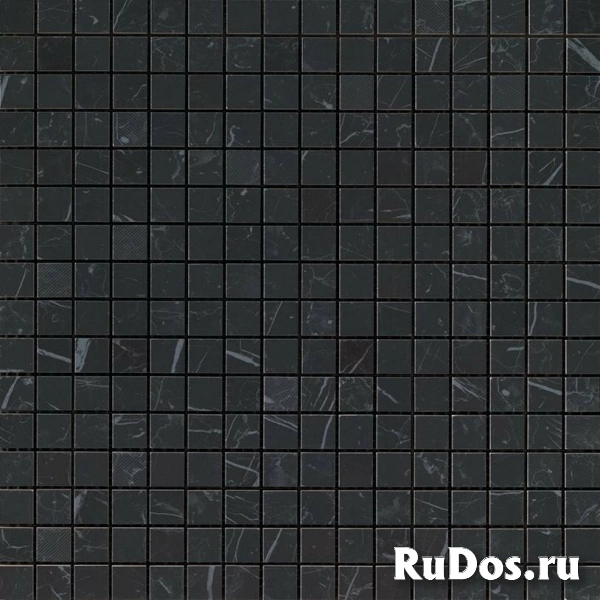 Плитка Atlas Concorde Marvel Stone Marvel Nero Marquina Mosaic Q 9MQN 30,5x30,5 фото