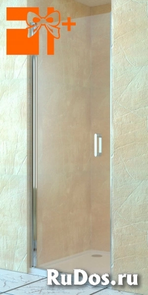 Душевая дверь в нишу RGW Leipzig LE-03 600x1950 профиль хром, стекло чистое + набор RGW HW60122 в по фото