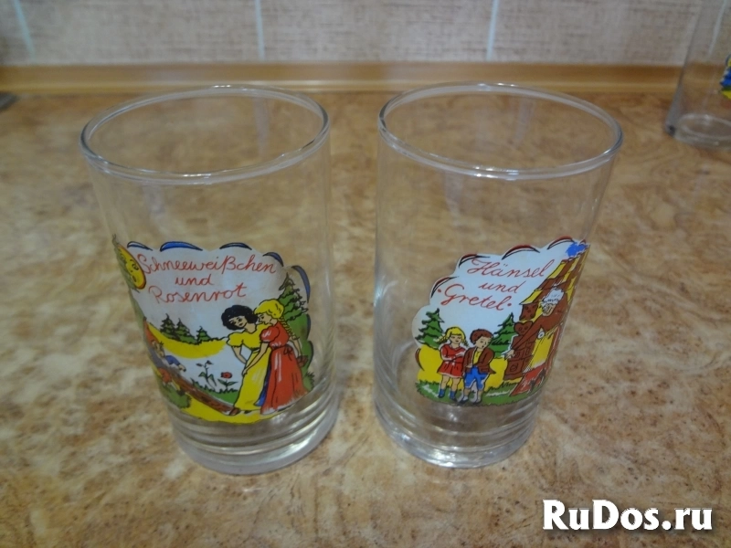Стаканы стеклянные ГДР изображение 5