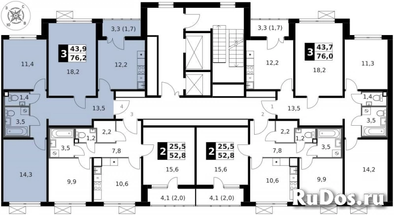 Продам 3 комнатную квартиру 76.2 м2 изображение 4