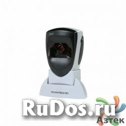 Сканер штрих-кода Scantech ID Sirius S7030 1D Лазерный, светлый стационарный, USB кабель, подставка фото