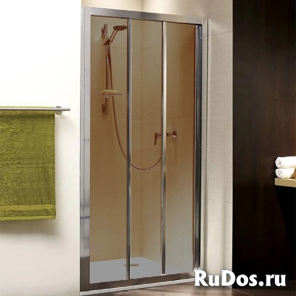 Душевая дверь в нишу Radaway Treviso DW 120 коричневое стекло фото