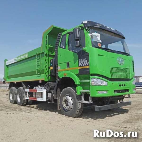 Самосвал FAW CA3250, J6P, 6х4, Euro V, с U-образным кузовом изображение 4