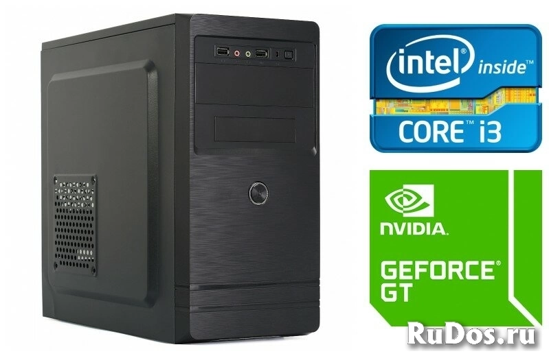 Компьютер для работы и офиса TopComp WO 3650308 (Intel Core i3 2100 3.1 ГГц, DDR3 8 Гб 1333 МГц, отсутствует , SSD 120 Гб, GeForce GT 710 1024 Мб, No DVD, Без ОС) фото