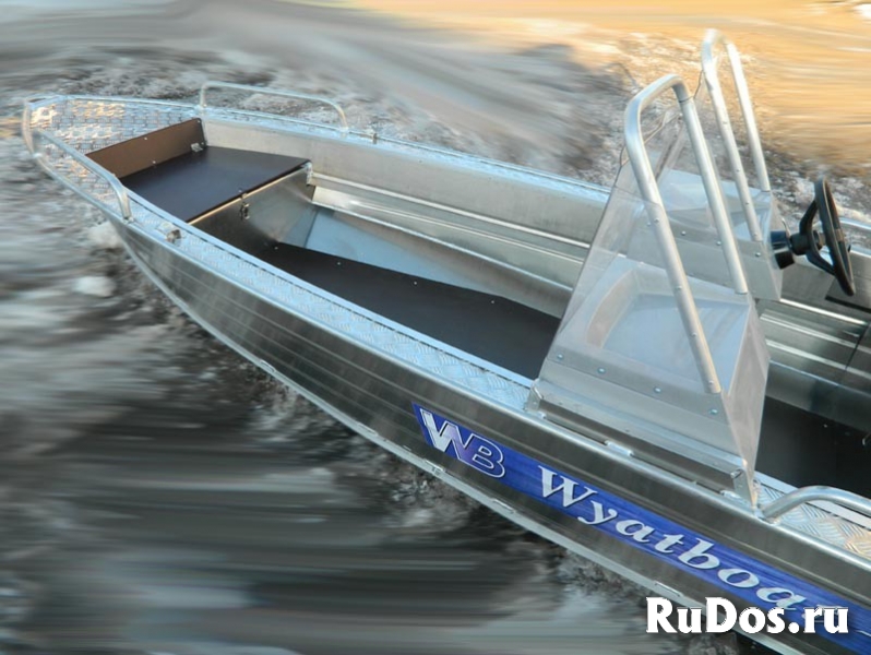 Купить лодку Wyatboat-390 У с консолями изображение 4